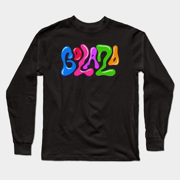 Golazo Goal edgy typography Long Sleeve T-Shirt by yogisnanda